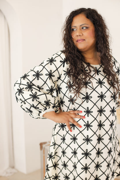 Trellis Bloom Dress