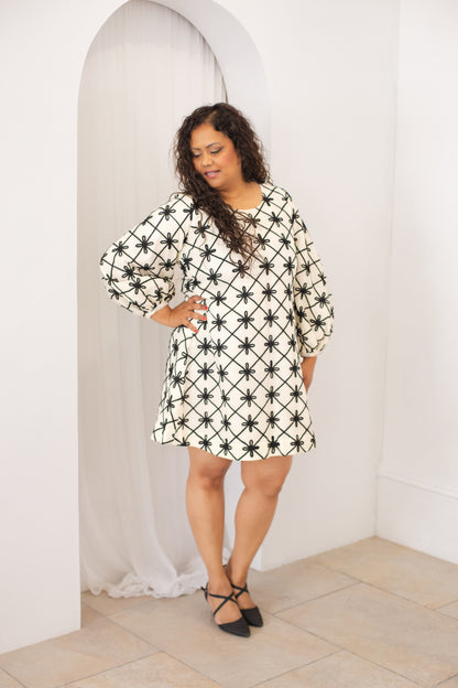 Trellis Bloom Dress