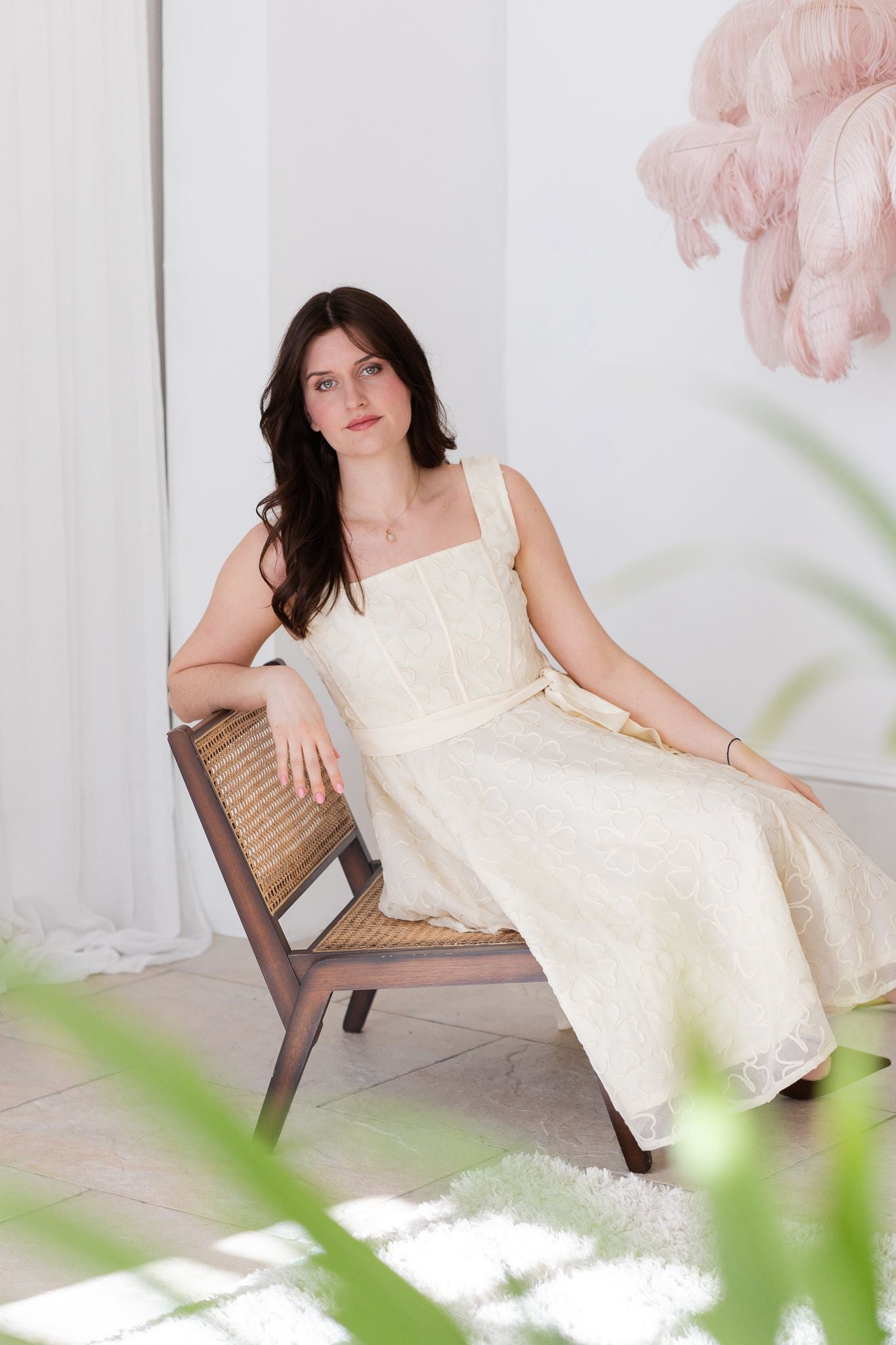 Ivory Panel Dress