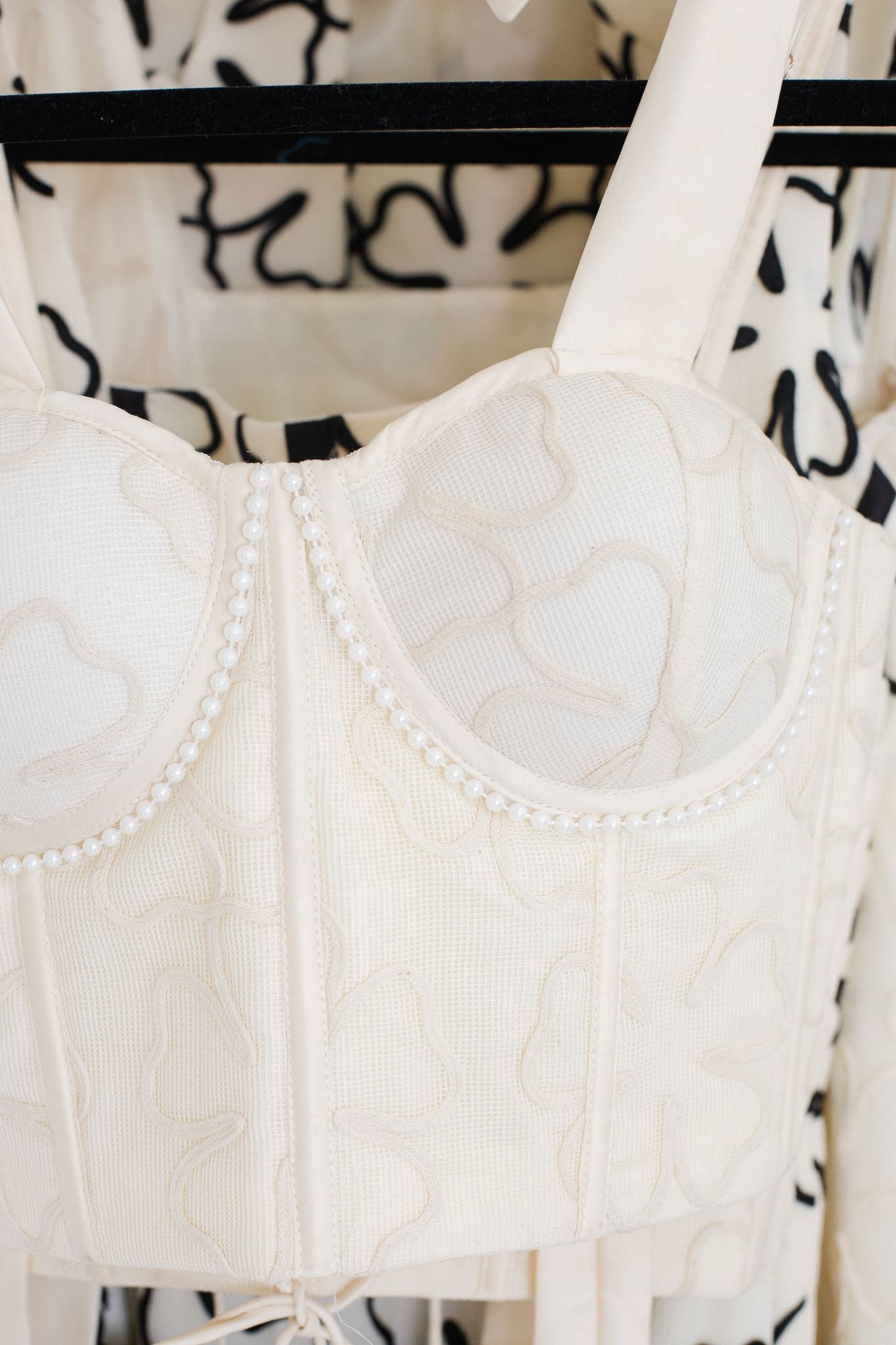 Ivory Corset Top